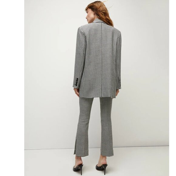 Veronica Beard Hutchinson Jacket Houndstooth Dickey Blazer Size XS - Picture 3 of 9